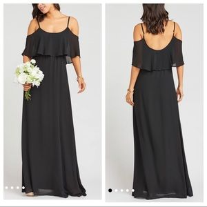 Caitlin Ruffle Maxi Dress